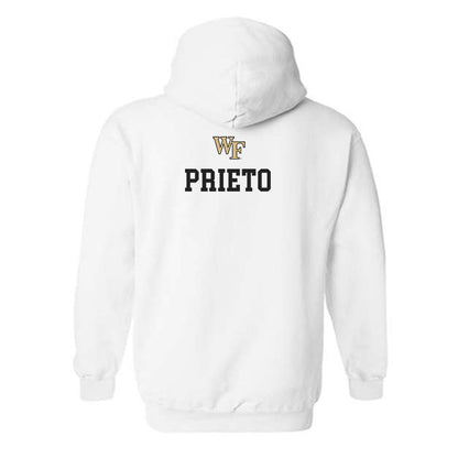 Wake Forest - NCAA Men's Golf : Nicholas Prieto - Generic Sports Shersey Hooded Sweatshirt-1