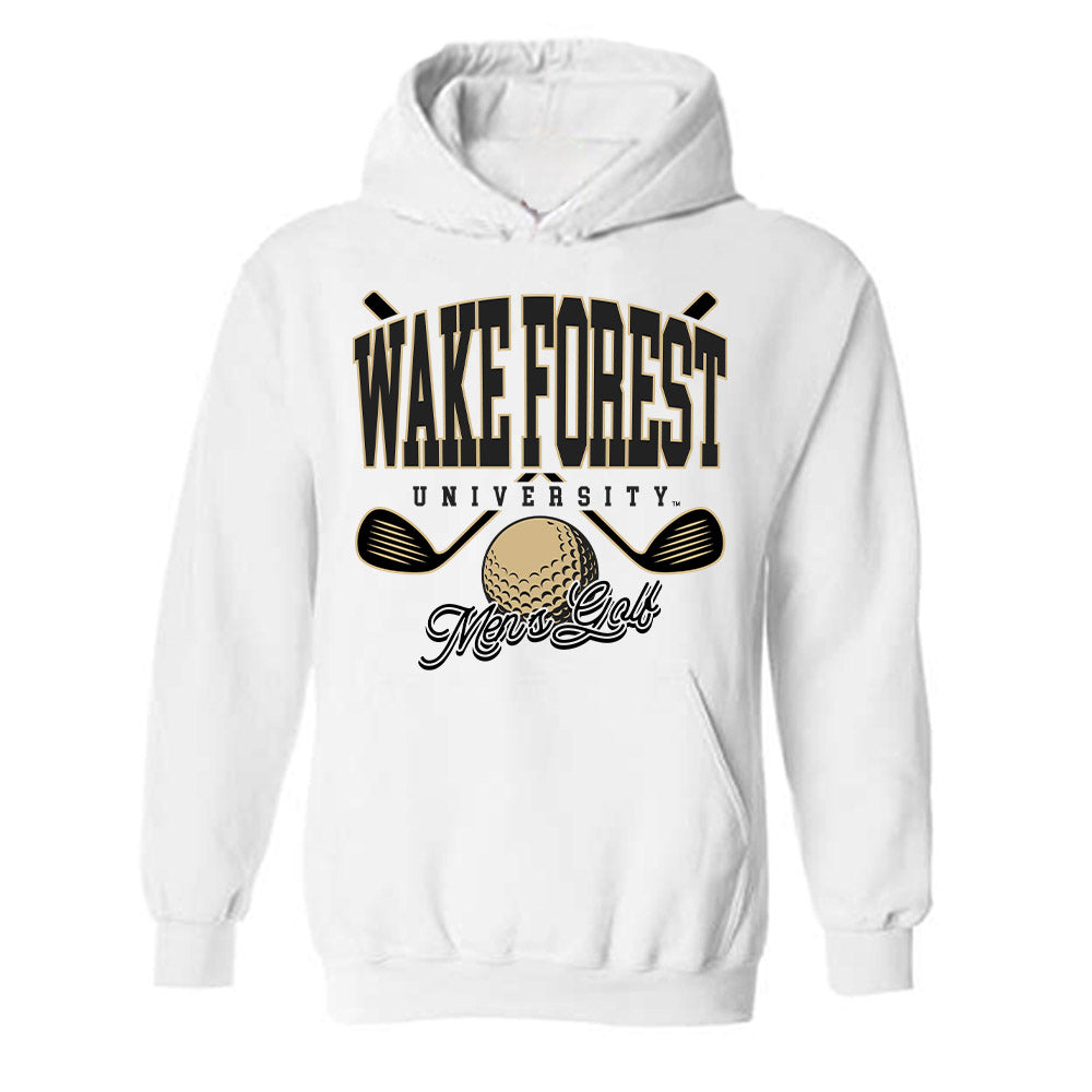 Wake Forest - NCAA Men's Golf : Nicholas Prieto - Generic Sports Shersey Hooded Sweatshirt-0
