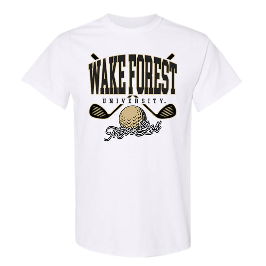 Wake Forest - NCAA Men's Golf : Nicholas Prieto - Generic Sports Shersey T-Shirt-0