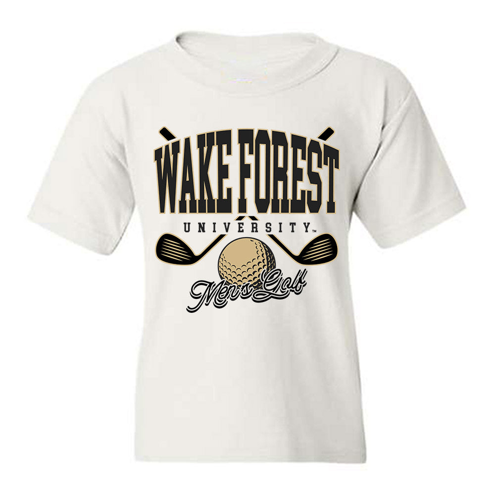 Wake Forest - NCAA Men's Golf : Sage Bradshaw - Generic Sports Shersey Youth T-Shirt-0