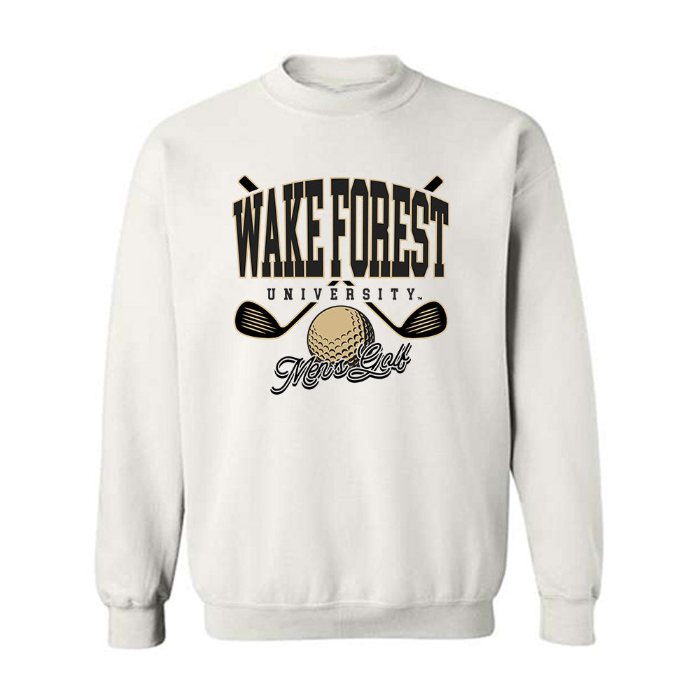 Wake Forest - NCAA Men's Golf : Sage Bradshaw - Generic Sports Shersey Crewneck Sweatshirt-0