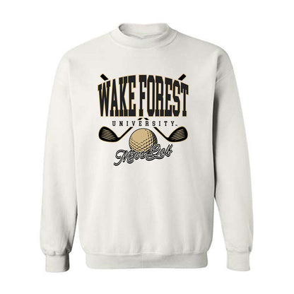Wake Forest - NCAA Men's Golf : Sage Bradshaw - Generic Sports Shersey Crewneck Sweatshirt-0
