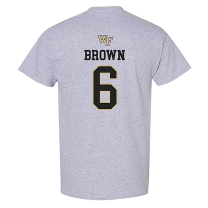 Wake Forest - NCAA Women's Soccer : Dempsey Brown - Generic Sports Shersey T-Shirt-1