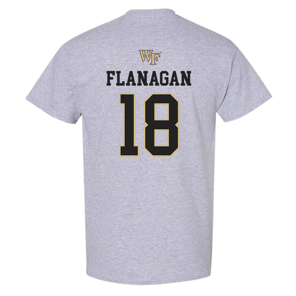 Wake Forest - NCAA Women's Soccer : Allie Flanagan - Generic Sports Shersey T-Shirt-1