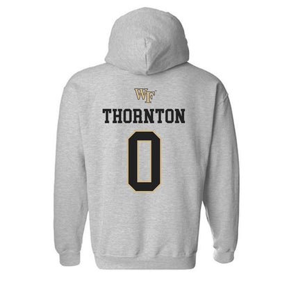Wake Forest - NCAA Women's Soccer : Lizzie Thornton - Generic Sports Shersey Hooded Sweatshirt-1