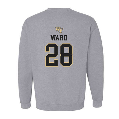Wake Forest - NCAA Women's Soccer : Kenslee Ward - Generic Sports Shersey Crewneck Sweatshirt-1