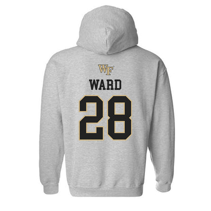 Wake Forest - NCAA Women's Soccer : Kenslee Ward - Generic Sports Shersey Hooded Sweatshirt-1