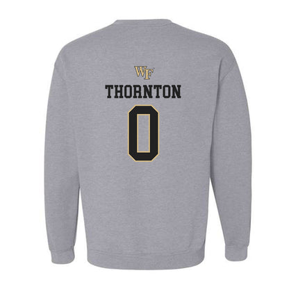 Wake Forest - NCAA Women's Soccer : Lizzie Thornton - Generic Sports Shersey Crewneck Sweatshirt-1