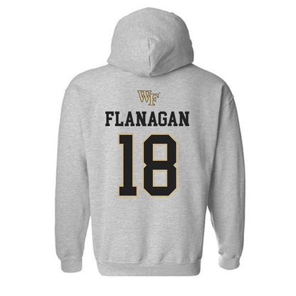 Wake Forest - NCAA Women's Soccer : Allie Flanagan - Generic Sports Shersey Hooded Sweatshirt-1