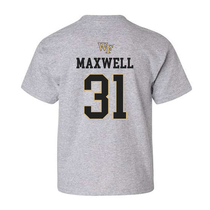 Wake Forest - NCAA Women's Soccer : Kylie Maxwell - Generic Sports Shersey Youth T-Shirt-1