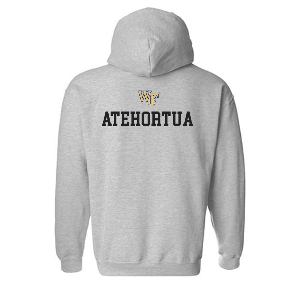Wake Forest - NCAA Women's Soccer : Sofia Atehortua - Generic Sports Shersey Hooded Sweatshirt-1