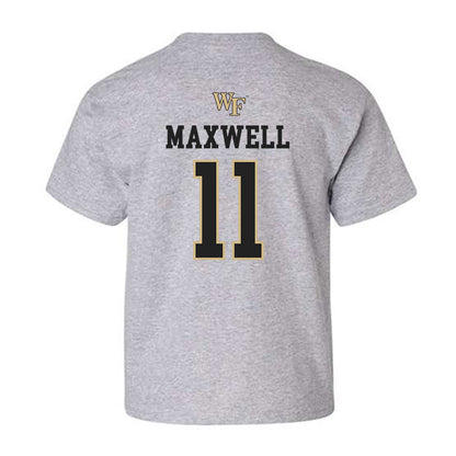 Wake Forest - NCAA Women's Soccer : Taylor Maxwell - Generic Sports Shersey Youth T-Shirt-1