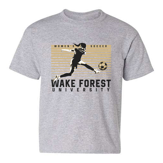 Wake Forest - NCAA Women's Soccer : Ava Reddy - Generic Sports Shersey Youth T-Shirt-0