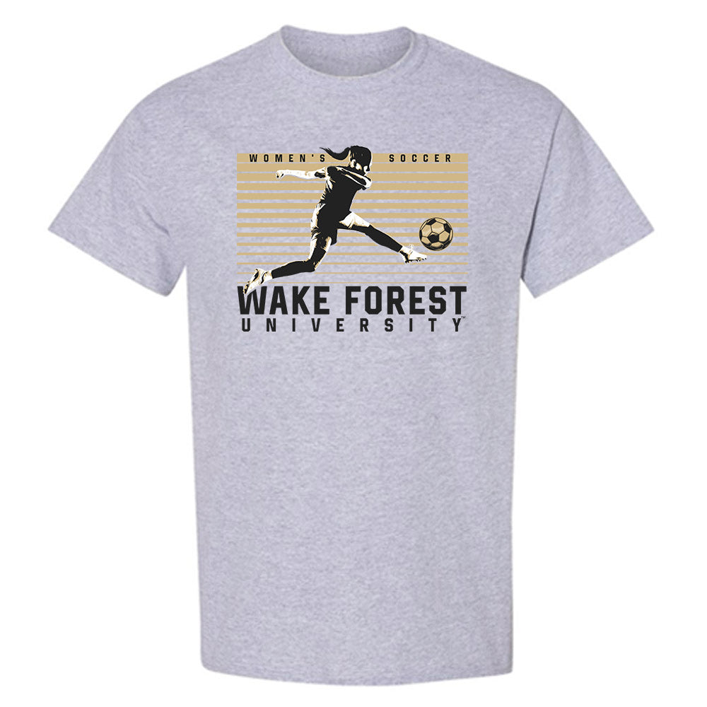 Wake Forest - NCAA Women's Soccer : Taylor Maxwell - Generic Sports Shersey T-Shirt-0