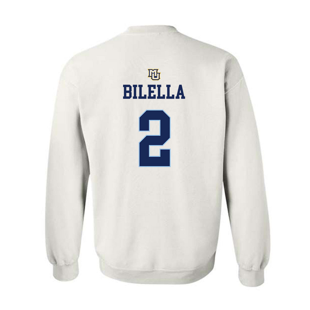 Marquette - NCAA Women's Lacrosse : Rose Bilella - Generic Shersey Crewneck Sweatshirt-1