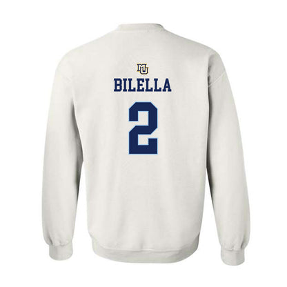 Marquette - NCAA Women's Lacrosse : Rose Bilella - Generic Shersey Crewneck Sweatshirt-1