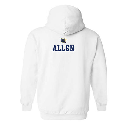 Marquette - NCAA Women's Lacrosse : Madeline Allen - Generic Shersey Hooded Sweatshirt-1
