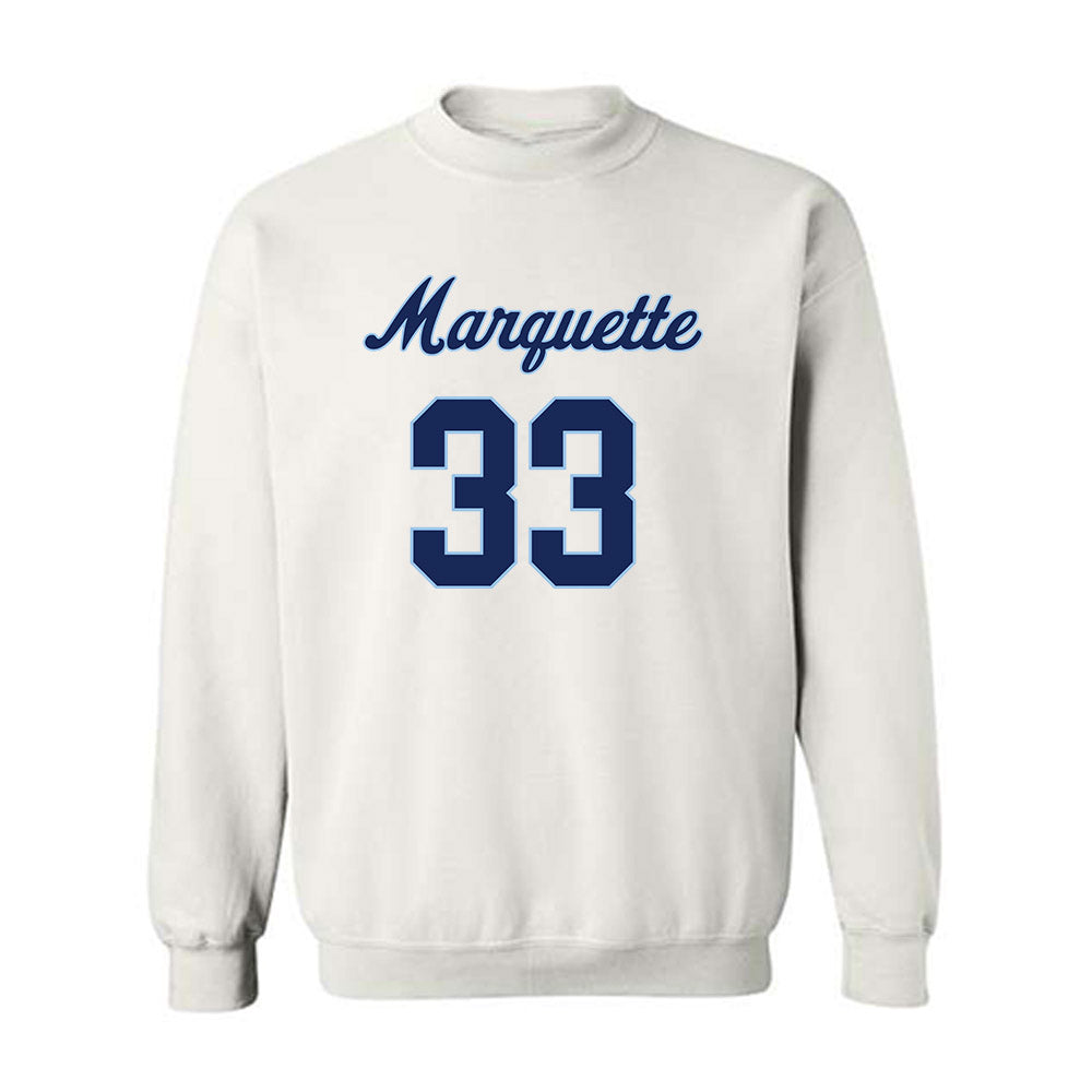 Marquette - NCAA Women's Lacrosse : Gabby Windesheim - Generic Shersey Crewneck Sweatshirt-0