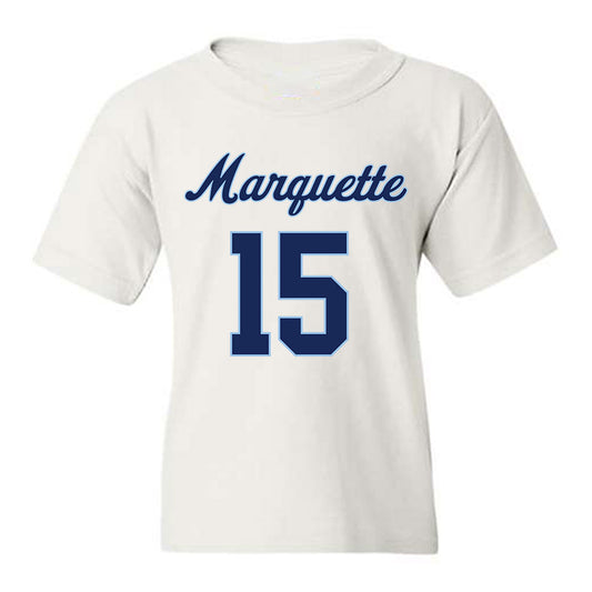 Marquette - NCAA Women's Lacrosse : Mckenna Farrell - Generic Shersey Youth T-Shirt-0