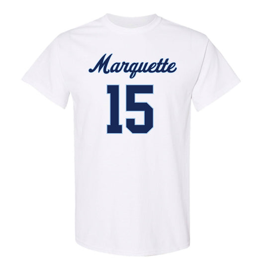 Marquette - NCAA Women's Lacrosse : Mckenna Farrell - Generic Shersey T-Shirt-0