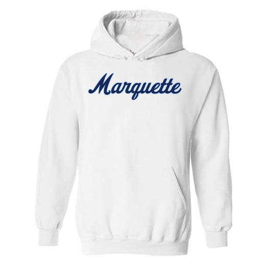 Marquette - NCAA Women's Lacrosse : Maeve Hogan - Generic Shersey Hooded Sweatshirt-0