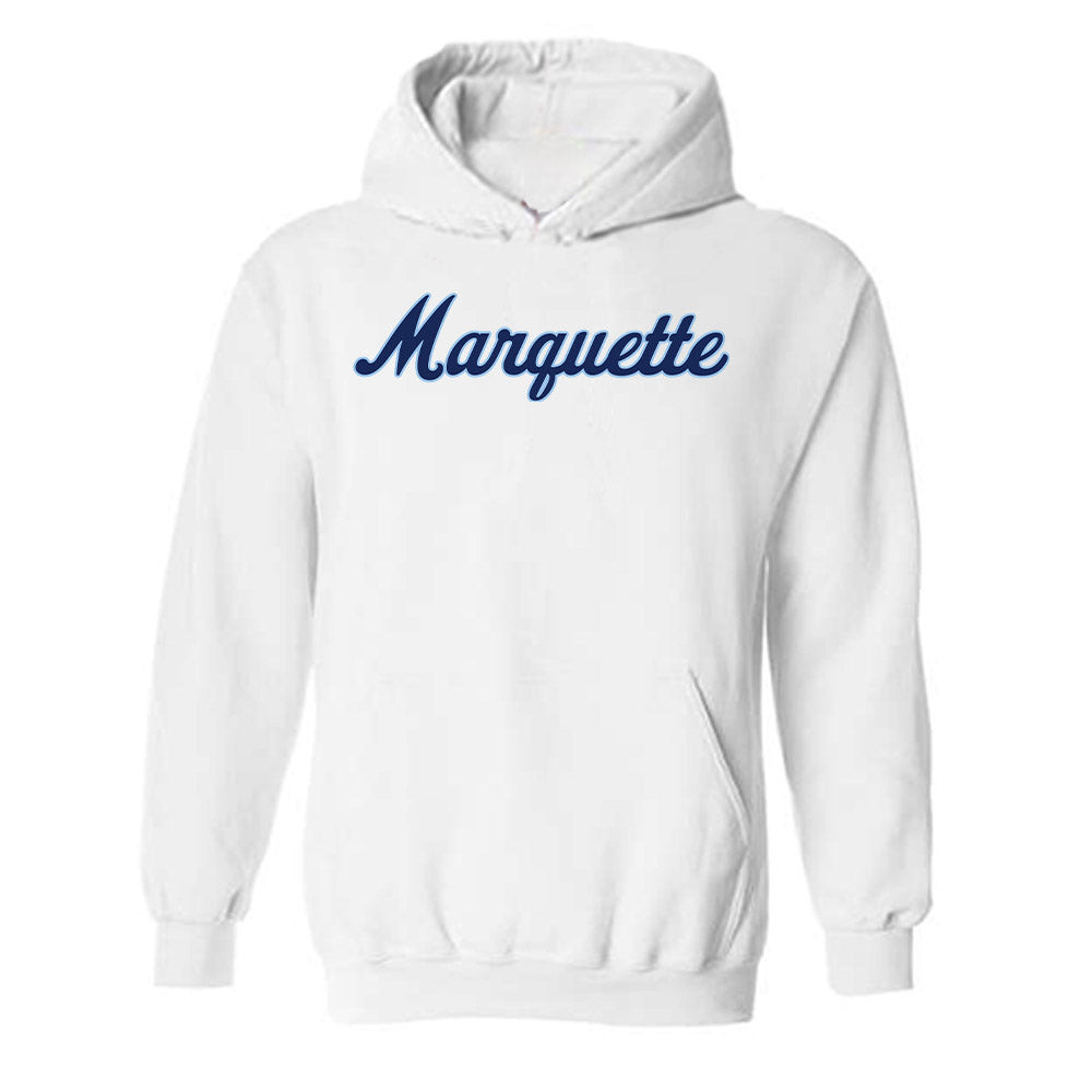Marquette - NCAA Women's Lacrosse : Mackenzie Ward - Generic Shersey Hooded Sweatshirt-0