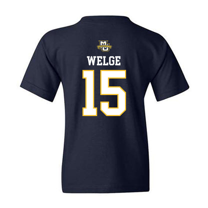 Marquette - NCAA Women's Volleyball : Molly Welge - Sports Shersey Youth T-Shirt-1