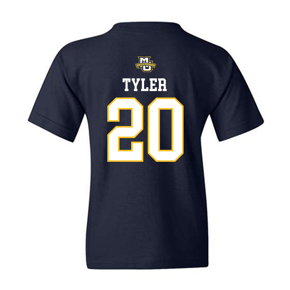Marquette - NCAA Women's Volleyball : Carson Tyler - Sports Shersey Youth T-Shirt-1