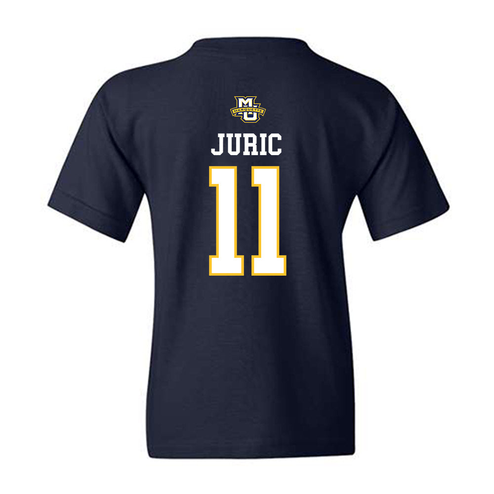 Marquette - NCAA Women's Volleyball : Tani Juric - Sports Shersey Youth T-Shirt-1