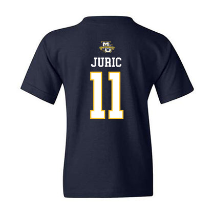 Marquette - NCAA Women's Volleyball : Tani Juric - Sports Shersey Youth T-Shirt-1