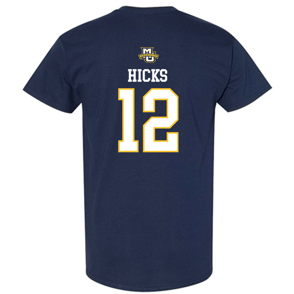 Marquette - NCAA Women's Volleyball : Aubrey Hicks - Sports Shersey T-Shirt-1