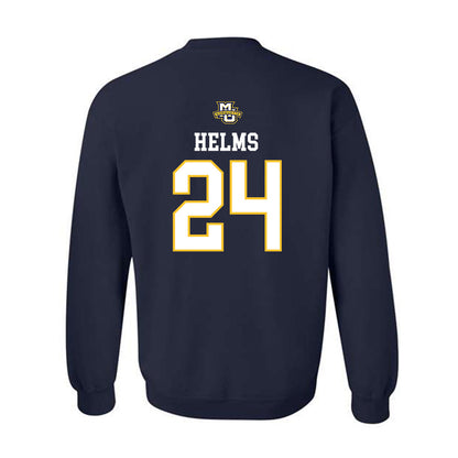 Marquette - NCAA Women's Volleyball : Avery Helms - Sports Shersey Crewneck Sweatshirt-1