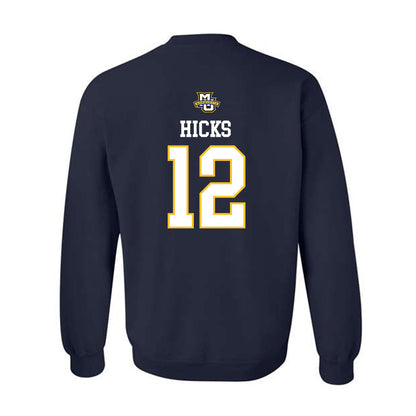 Marquette - NCAA Women's Volleyball : Aubrey Hicks - Sports Shersey Crewneck Sweatshirt-1