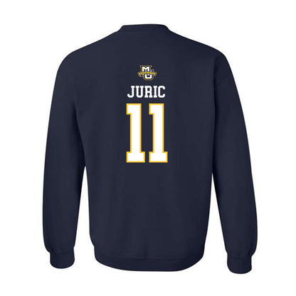 Marquette - NCAA Women's Volleyball : Tani Juric - Sports Shersey Crewneck Sweatshirt-1