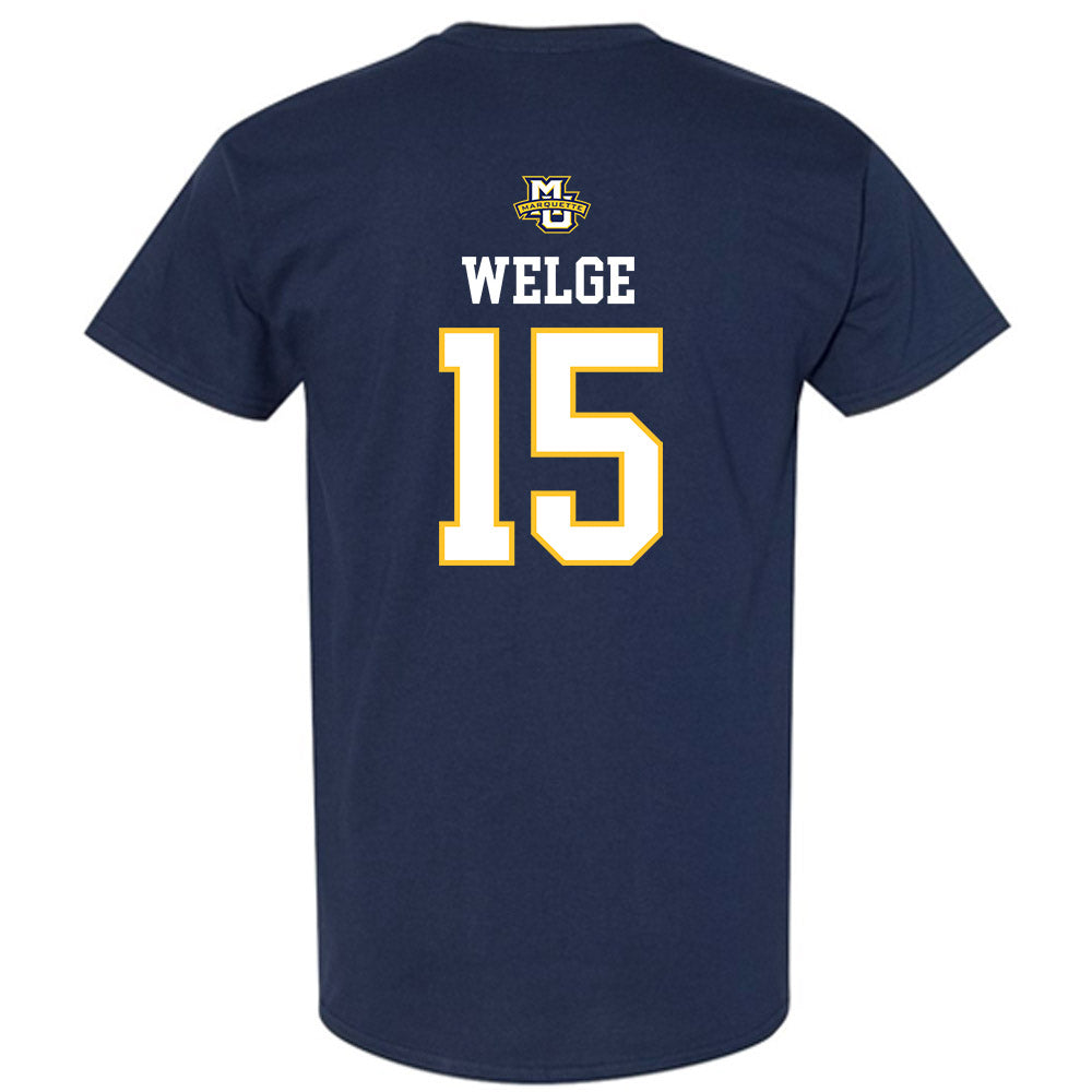 Marquette - NCAA Women's Volleyball : Molly Welge - Sports Shersey T-Shirt-1