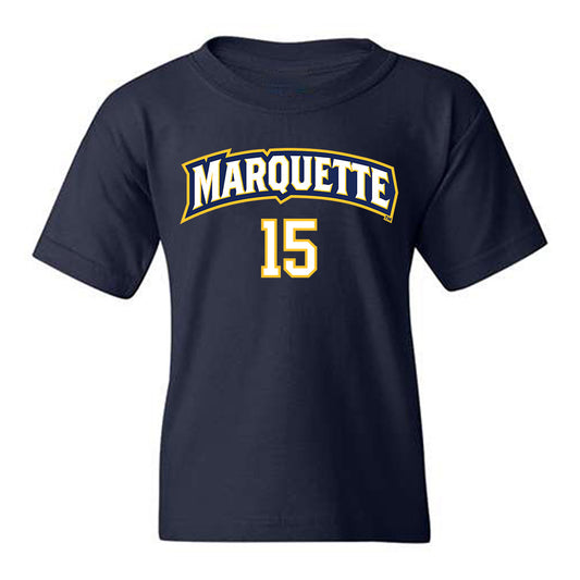 Marquette - NCAA Women's Volleyball : Molly Welge - Sports Shersey Youth T-Shirt-0