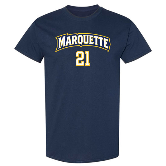 Marquette - NCAA Women's Volleyball : Berrak Sporeli - Sports Shersey T-Shirt-0