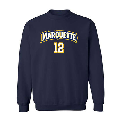 Marquette - NCAA Women's Volleyball : Aubrey Hicks - Sports Shersey Crewneck Sweatshirt-0