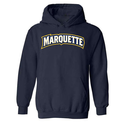 Marquette - NCAA Women's Volleyball : Emi Juric - Sports Shersey Hooded Sweatshirt-0