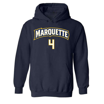 Marquette - NCAA Women's Volleyball : Caydence Doolan - Sports Shersey Hooded Sweatshirt-0