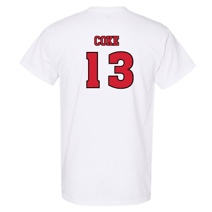 Rutgers - NCAA Football : Elias Coke - Sports Shersey T-Shirt-1