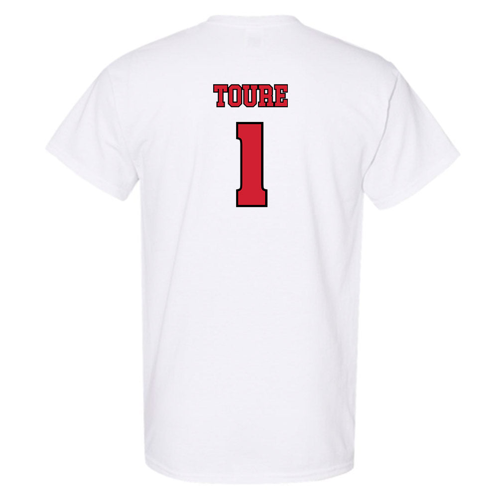 Rutgers - NCAA Football : Famah Toure - Sports Shersey T-Shirt-1