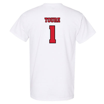 Rutgers - NCAA Football : Famah Toure - Sports Shersey T-Shirt-1