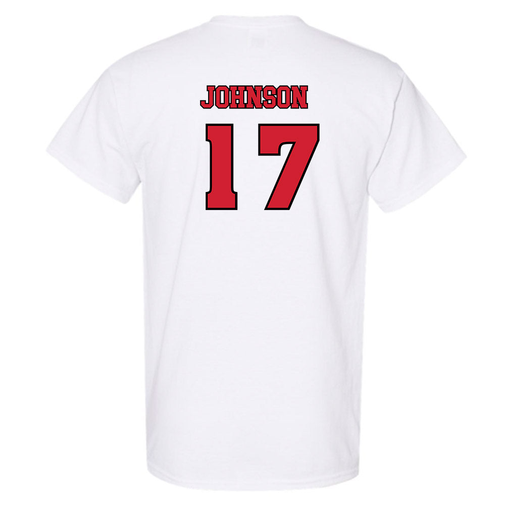 Rutgers - NCAA Football : MJ Johnson - Sports Shersey T-Shirt-1