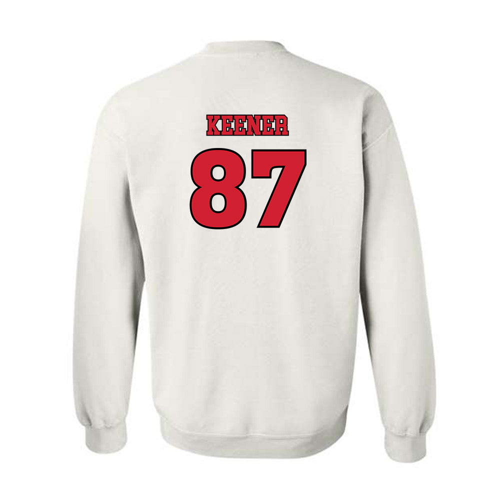 Rutgers - NCAA Football : Montgomery Keener - Sports Shersey Crewneck Sweatshirt-1