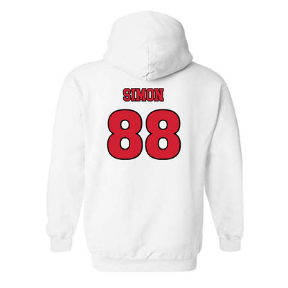 Rutgers - NCAA Football : Jyon Simon - Sports Shersey Hooded Sweatshirt-1