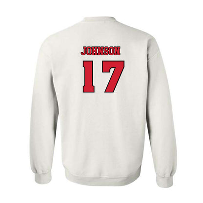 Rutgers - NCAA Football : MJ Johnson - Sports Shersey Crewneck Sweatshirt-1
