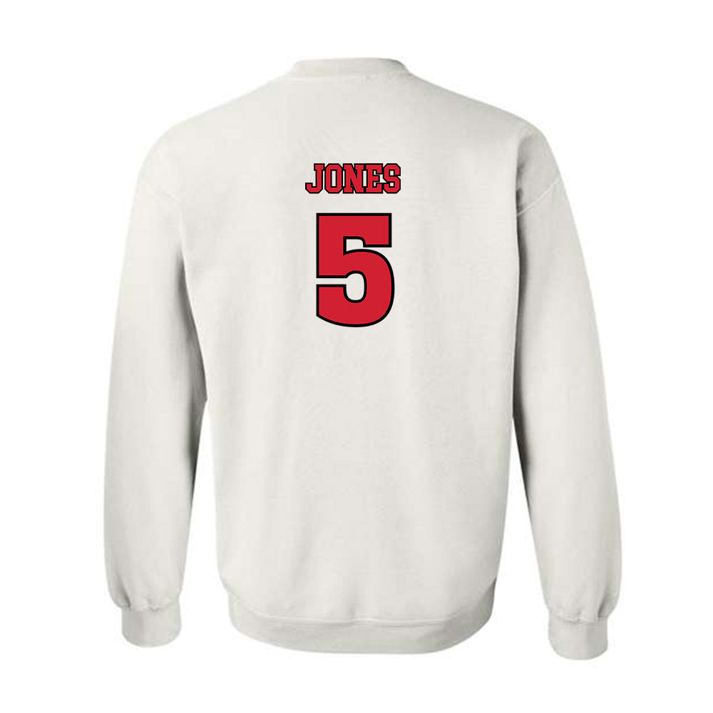 Rutgers - NCAA Football : Bradlee Jones - Sports Shersey Crewneck Sweatshirt-1