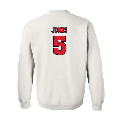 Rutgers - NCAA Football : Bradlee Jones - Sports Shersey Crewneck Sweatshirt-1