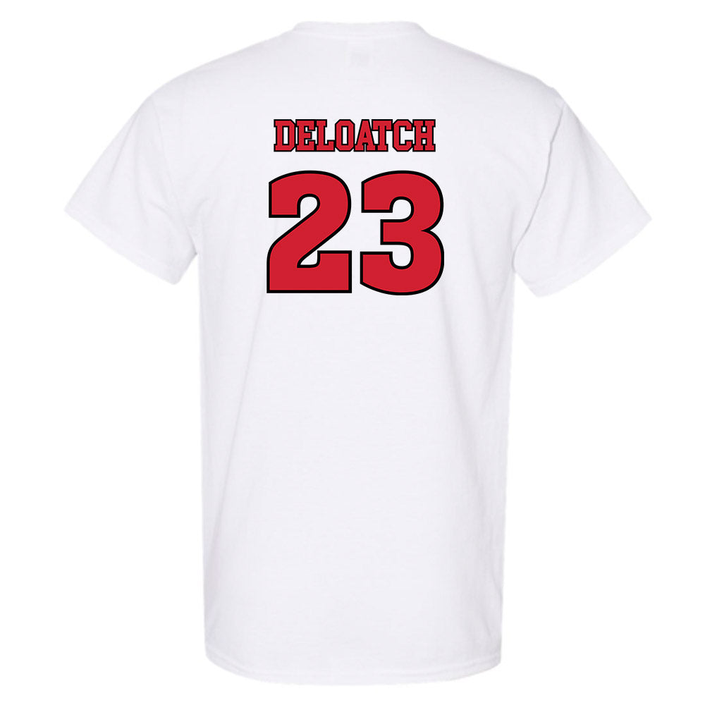 Rutgers - NCAA Football : Isaiah Deloatch - Sports Shersey T-Shirt-1